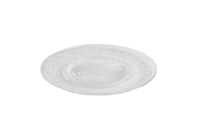 Retro plat a tarte verre d33cm
