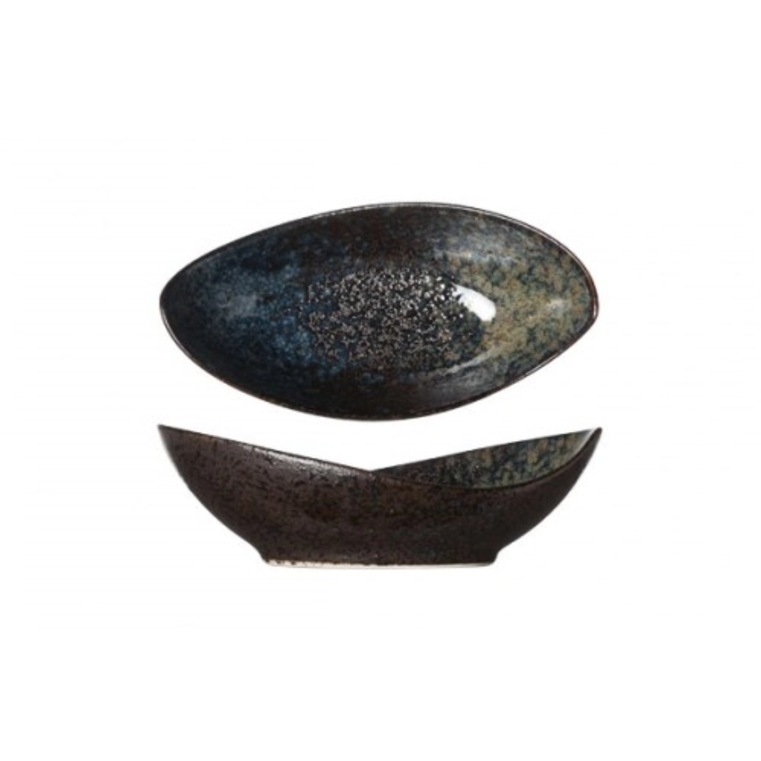 Black Yoru Schüssel oval, 16x8x5cm