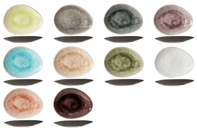 10er Set Streetfood Festival Teller, assortiert