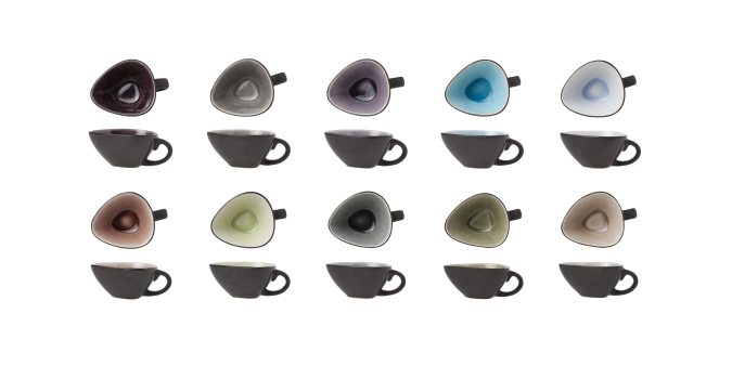 10er Set Streetfood Festival Tassen assortiert