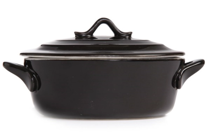 Black plat a four a.couv. ov. 13x10xh5