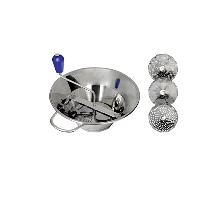 Moulin a legumes semi-prof.inox 3grille