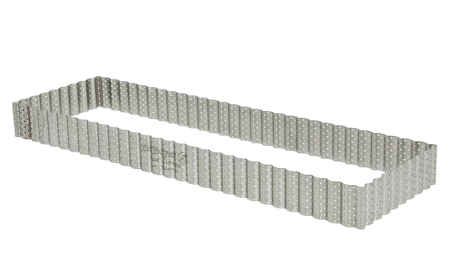 Rechteckiger Tortenring perforiert