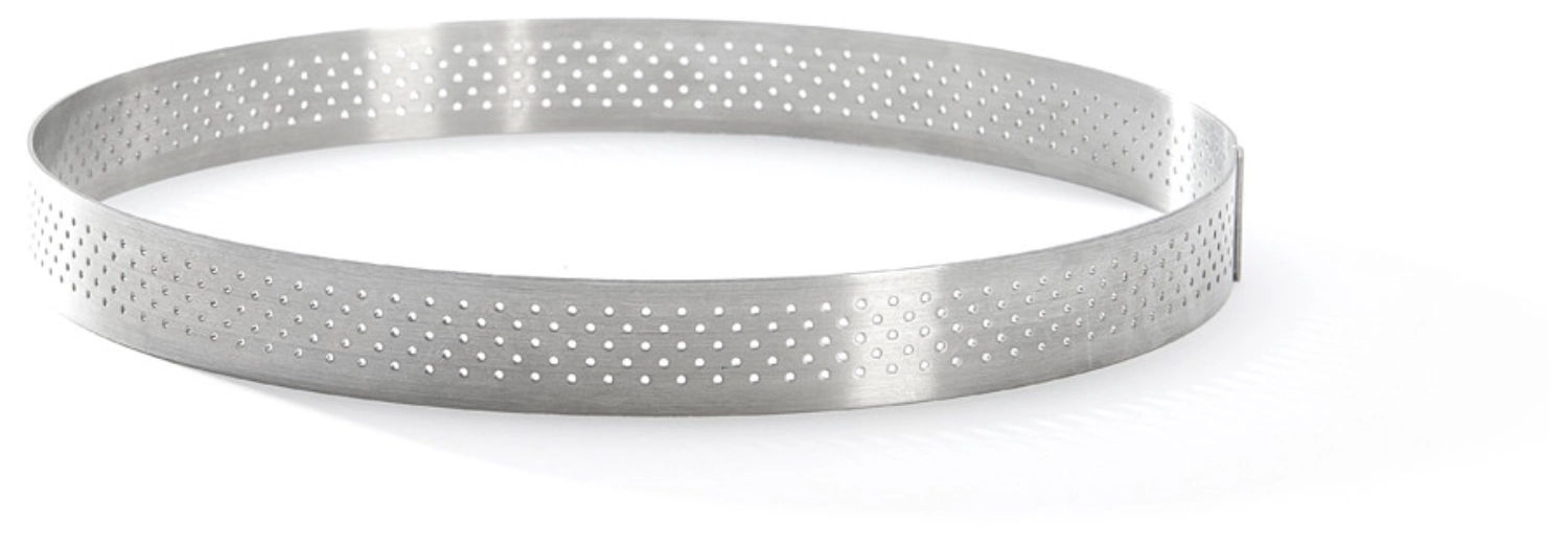 Cercle à tarte rond perforé