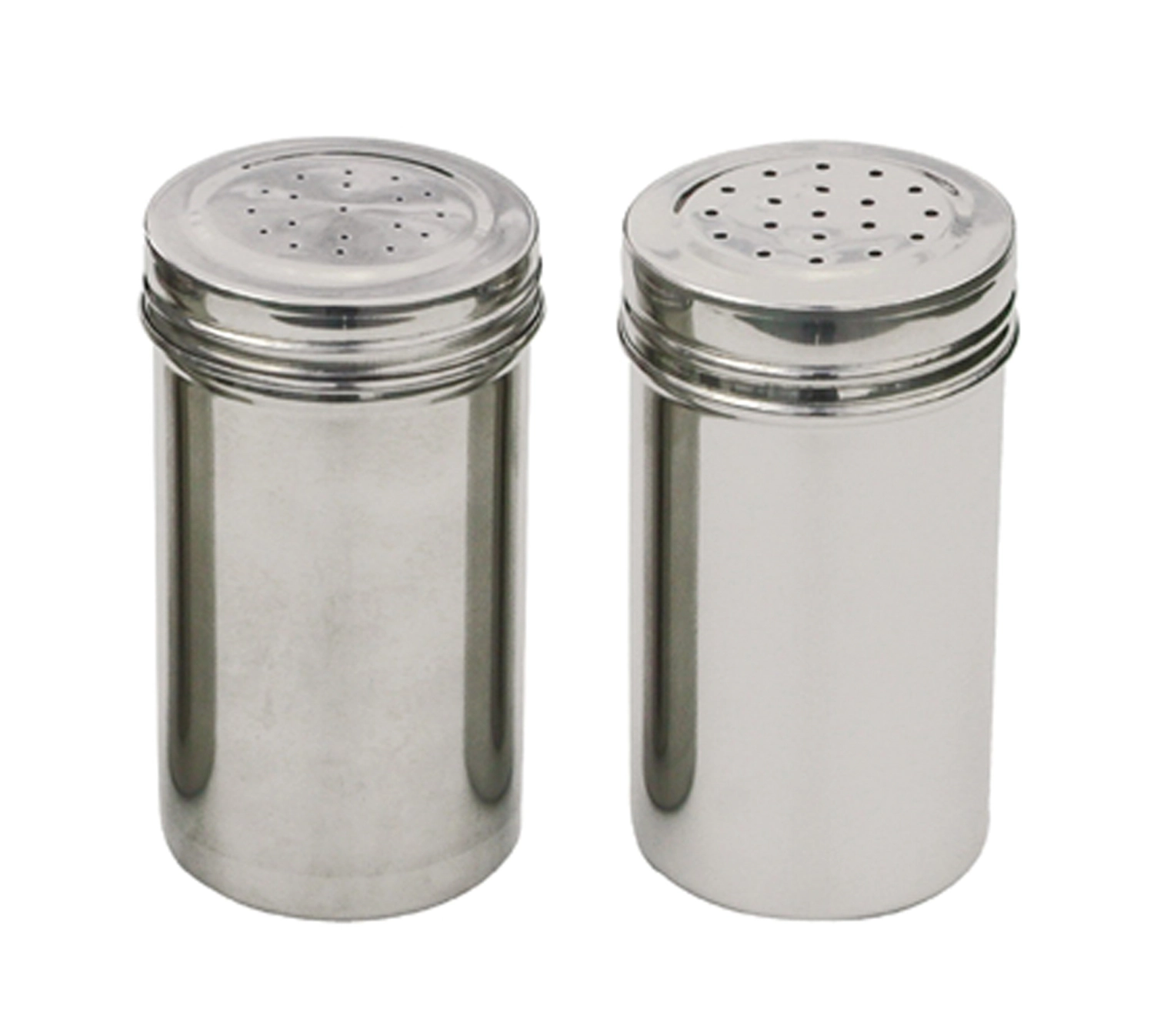 Saupoudreuse inox trous fins ht.13cm