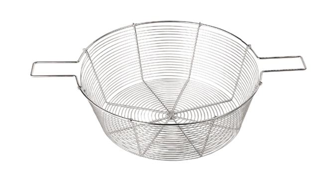 Panier pour bAssiette a friture bombee ø 36