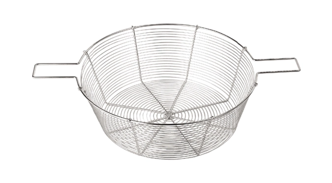 Panier pour bAssiette a friture bombee ø 40