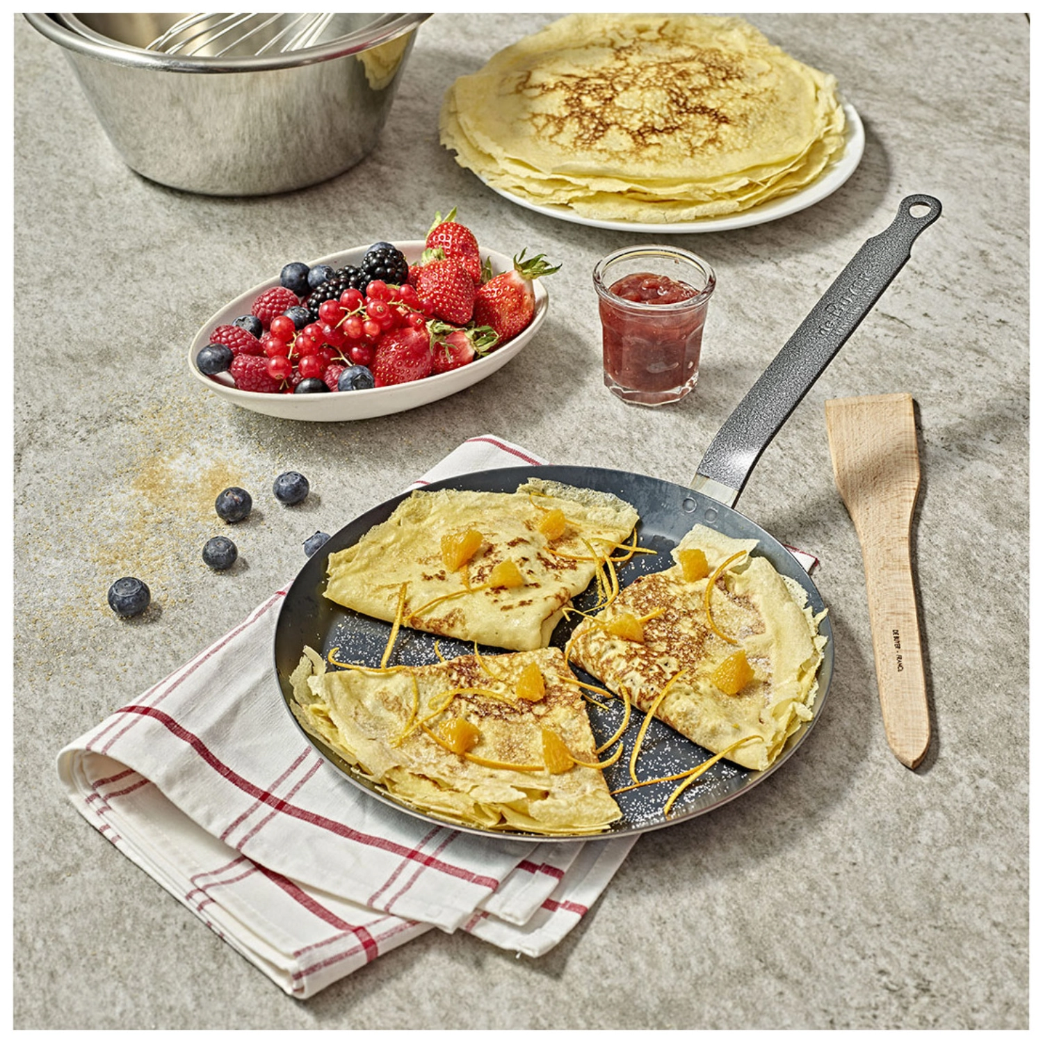 FORCE BLUE Poêle à crêpes