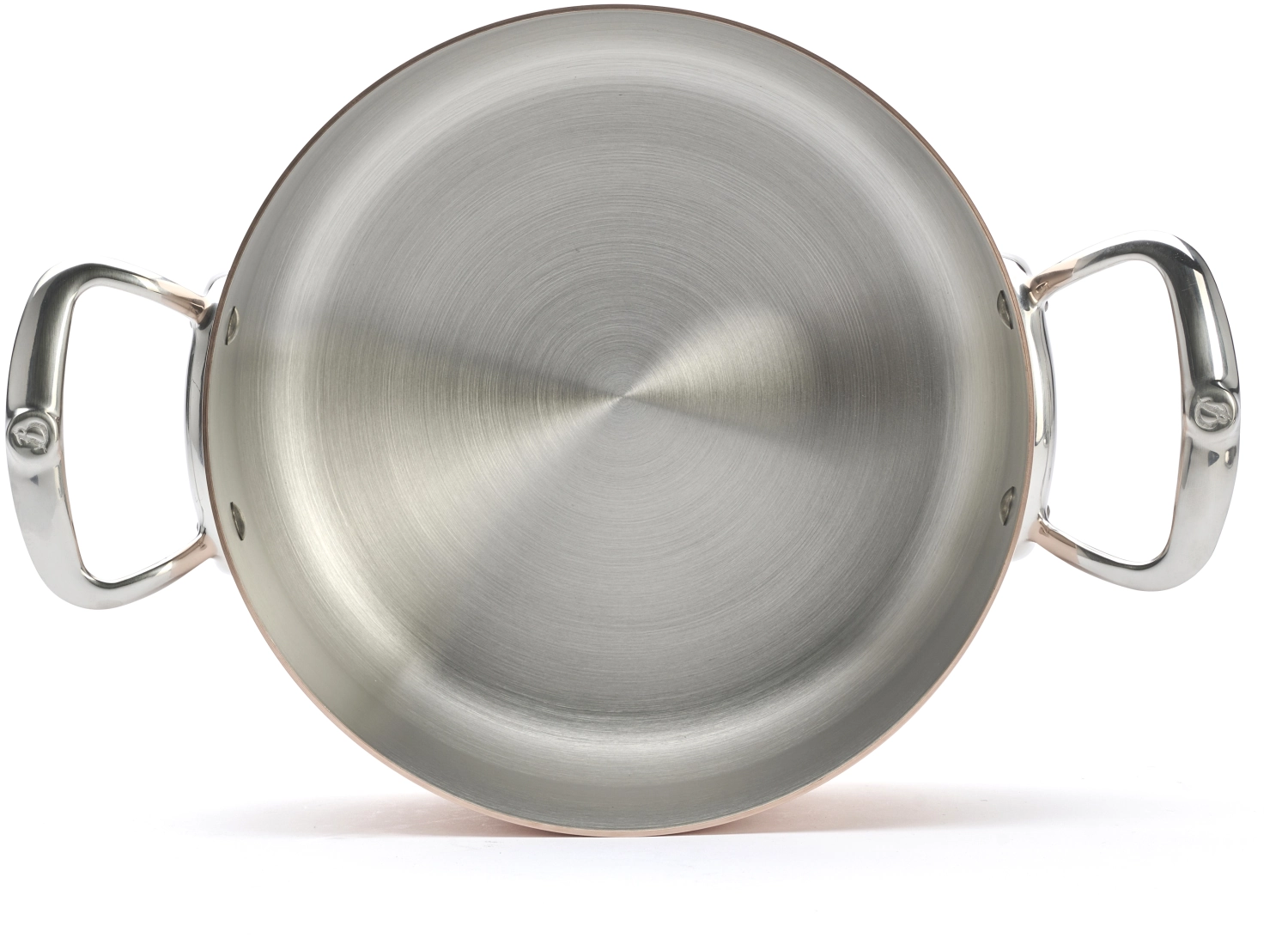 Prima matera marmite à légumes cuivreinox. ø24cm, couver.