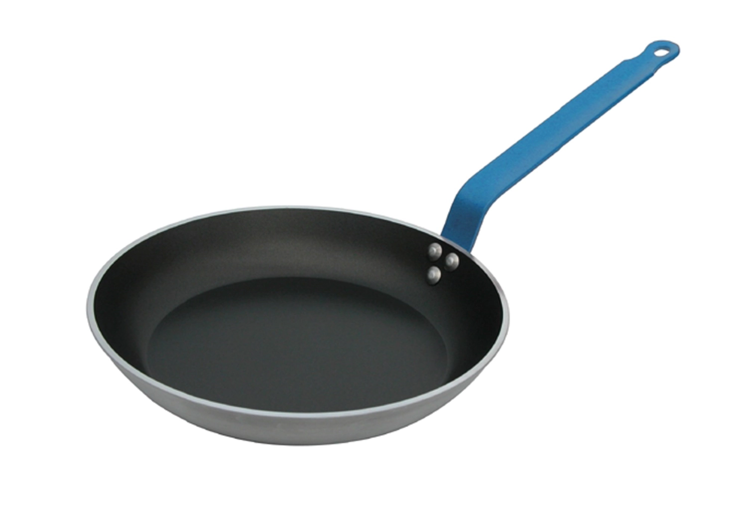 Poele ronde choc haccp queue bleue ø 20