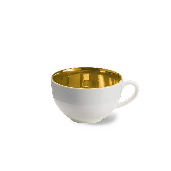 Goldrausch Kaffee Obertasse rund