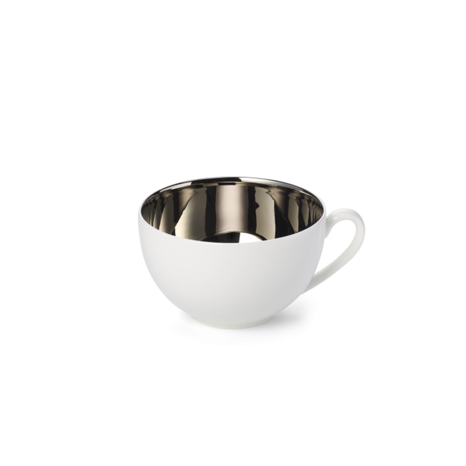 Platinum Kaffee Obertasse rund
