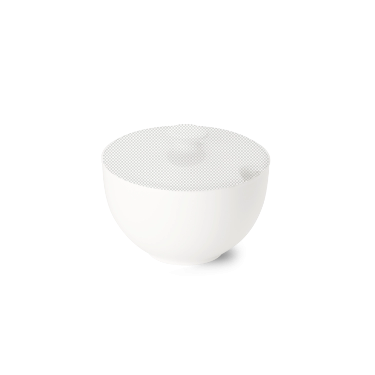 Classic Partie inférieure du sucrier rond blanc