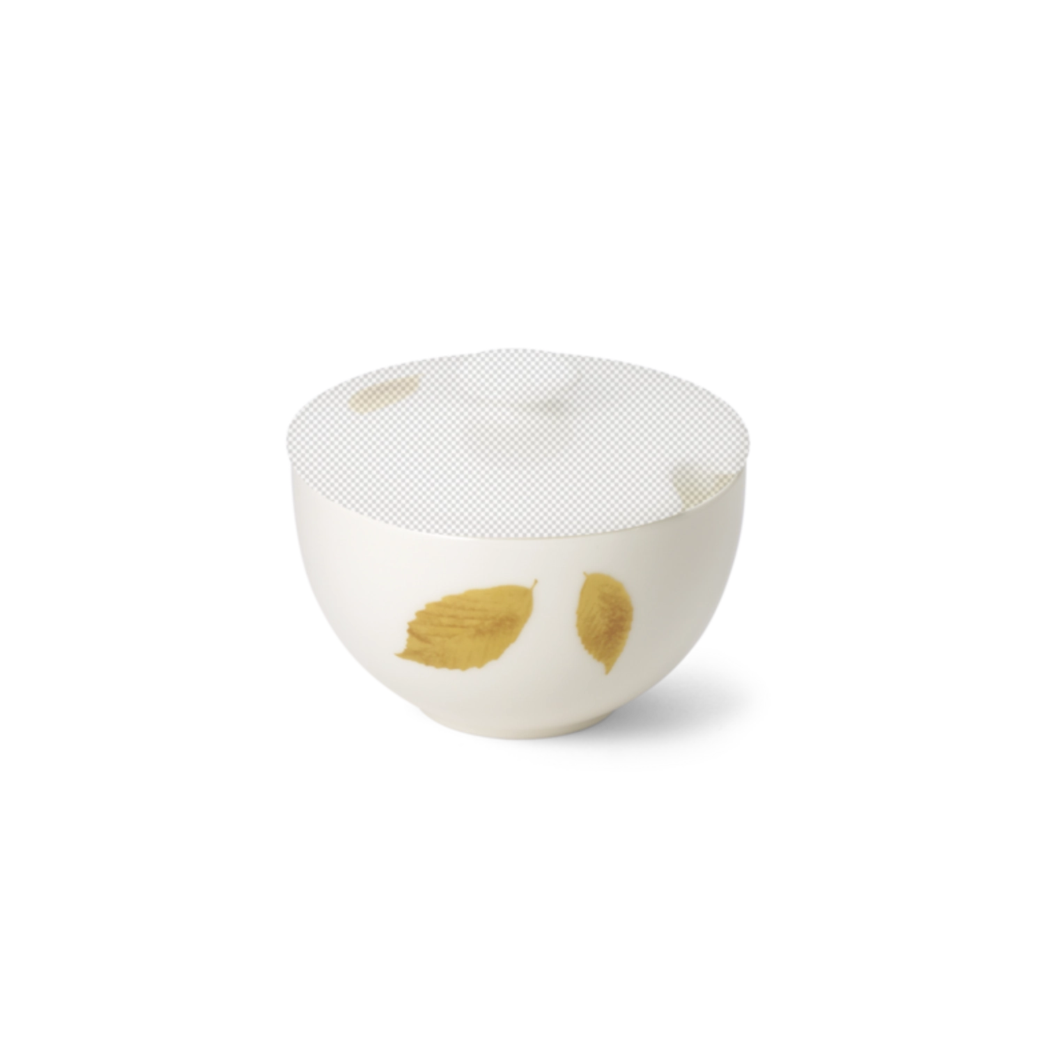Gold Leaf Unterteil Zuckerdose rund