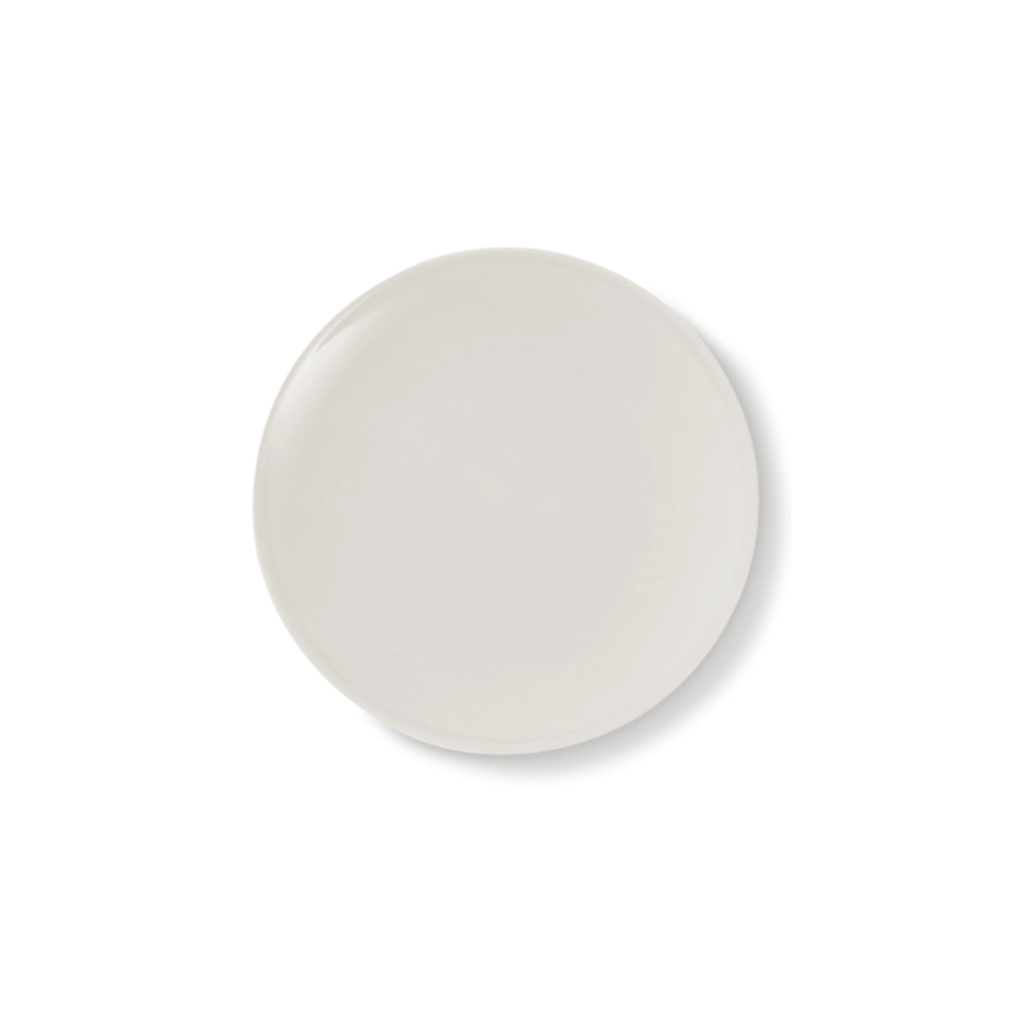 Assiette plate pastel 16 cm gris clair