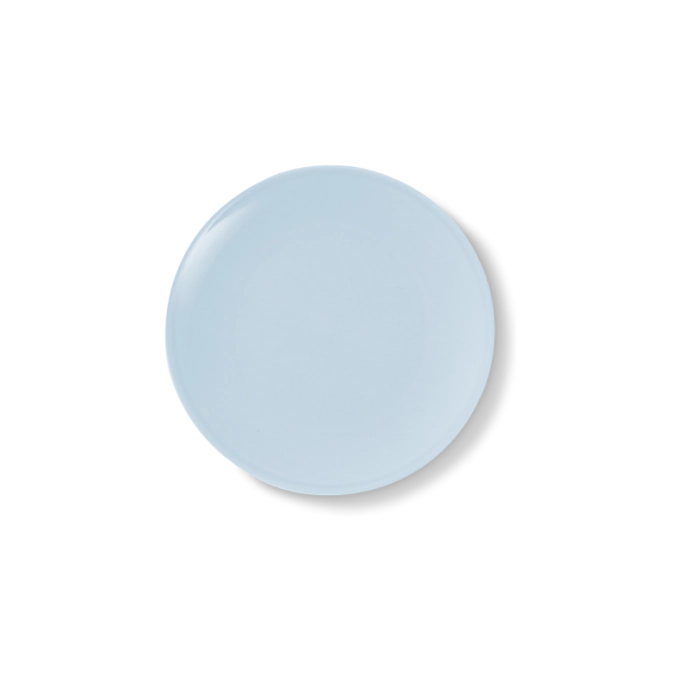 Assiette plate pastel 16 cm bleu clair