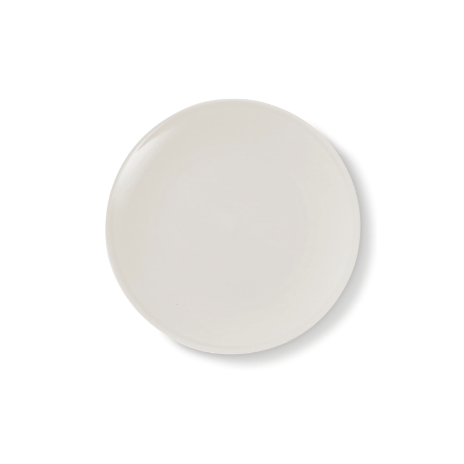 Assiette plate pastel 21 cm gris clair
