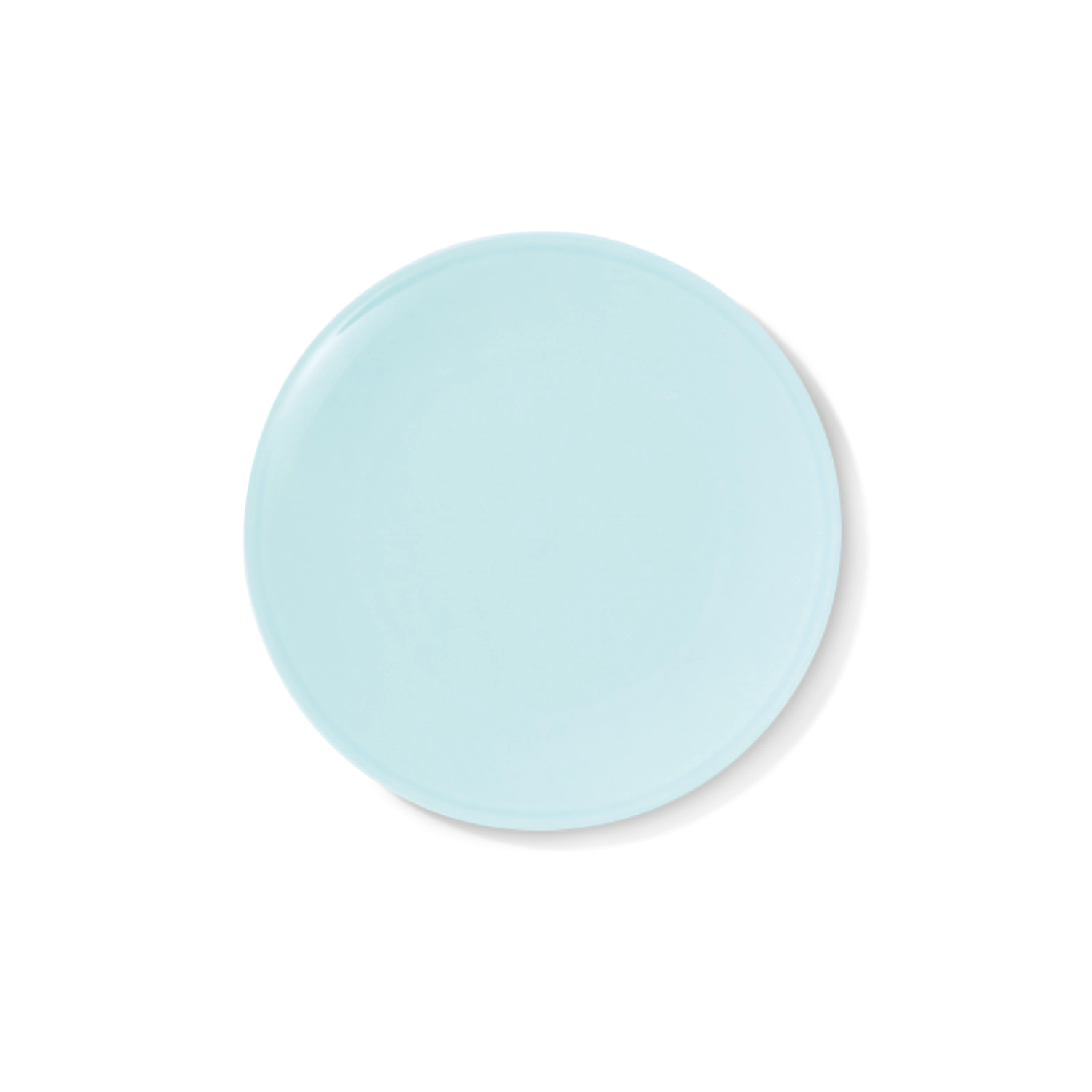Assiette plate pastel 21 cm turquoise