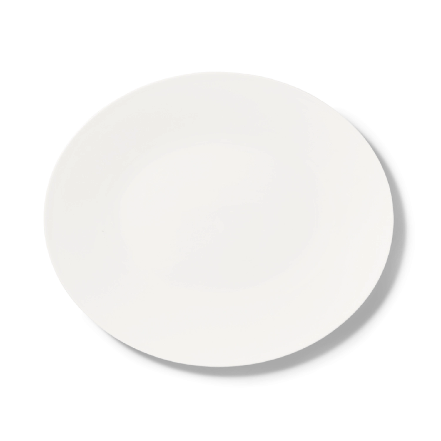 Pure plat ovale 39 cm blanc