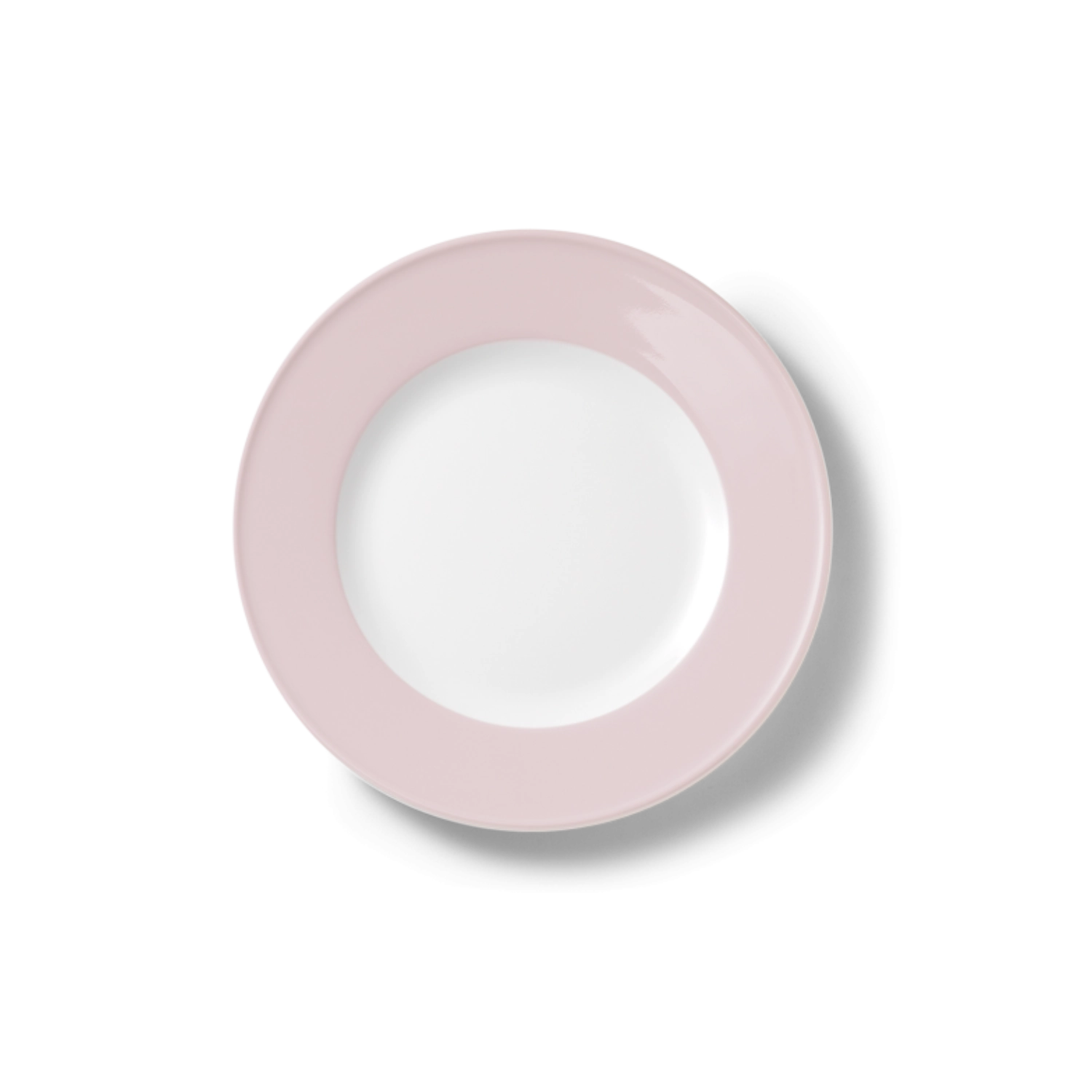 Solid Color Assiette plate 19 cm drapeau poudre