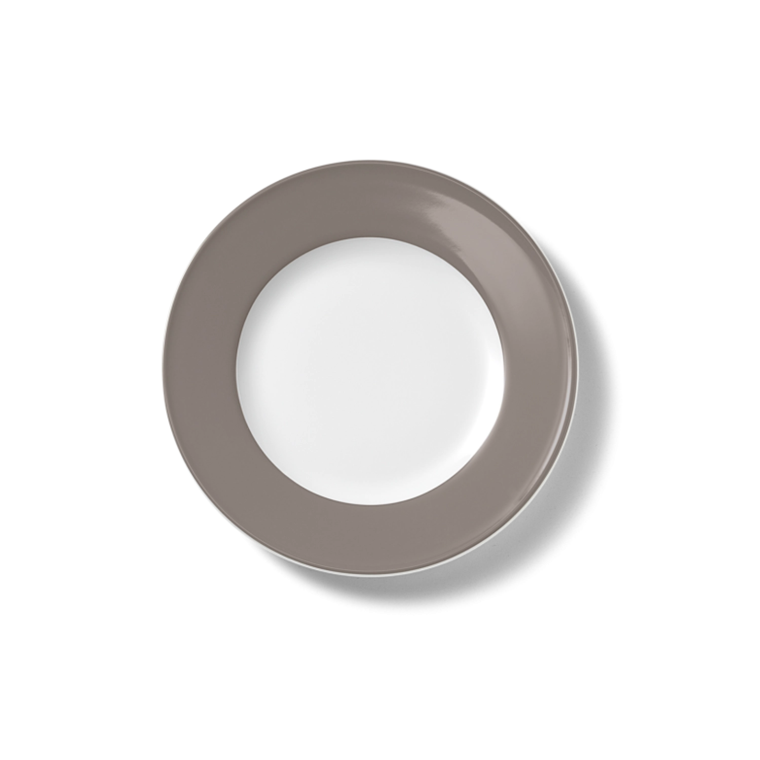 Solid Color Assiette plate 19 cm Drapeau galet