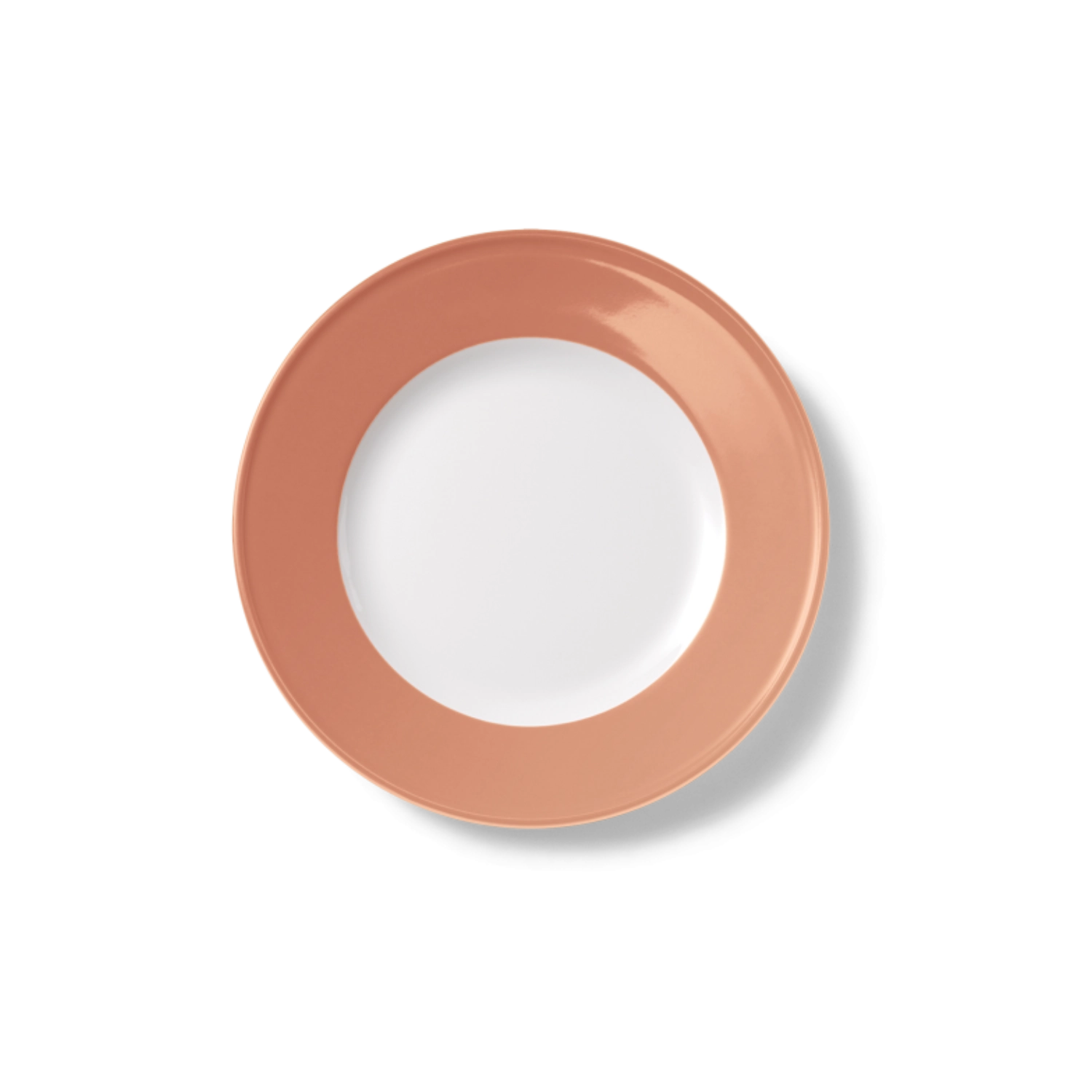 Solid Color Assiette plate 19 cm drapeau blush