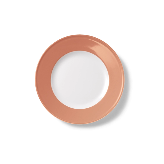 Solid Color Assiette plate 19 cm drapeau blush