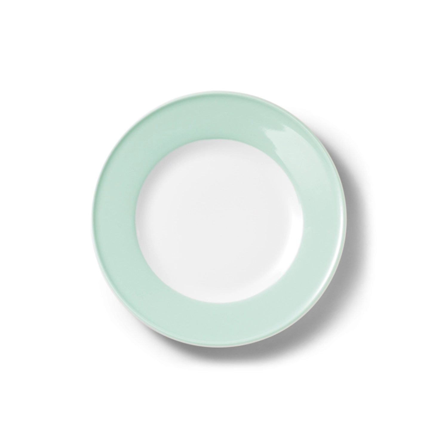 Solid Color Assiette plate 21 cm drapeau menthe