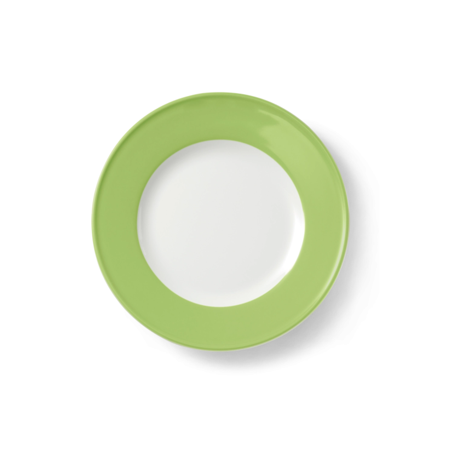 Solid Color Assiette plate 21 cm drapeau vert mai