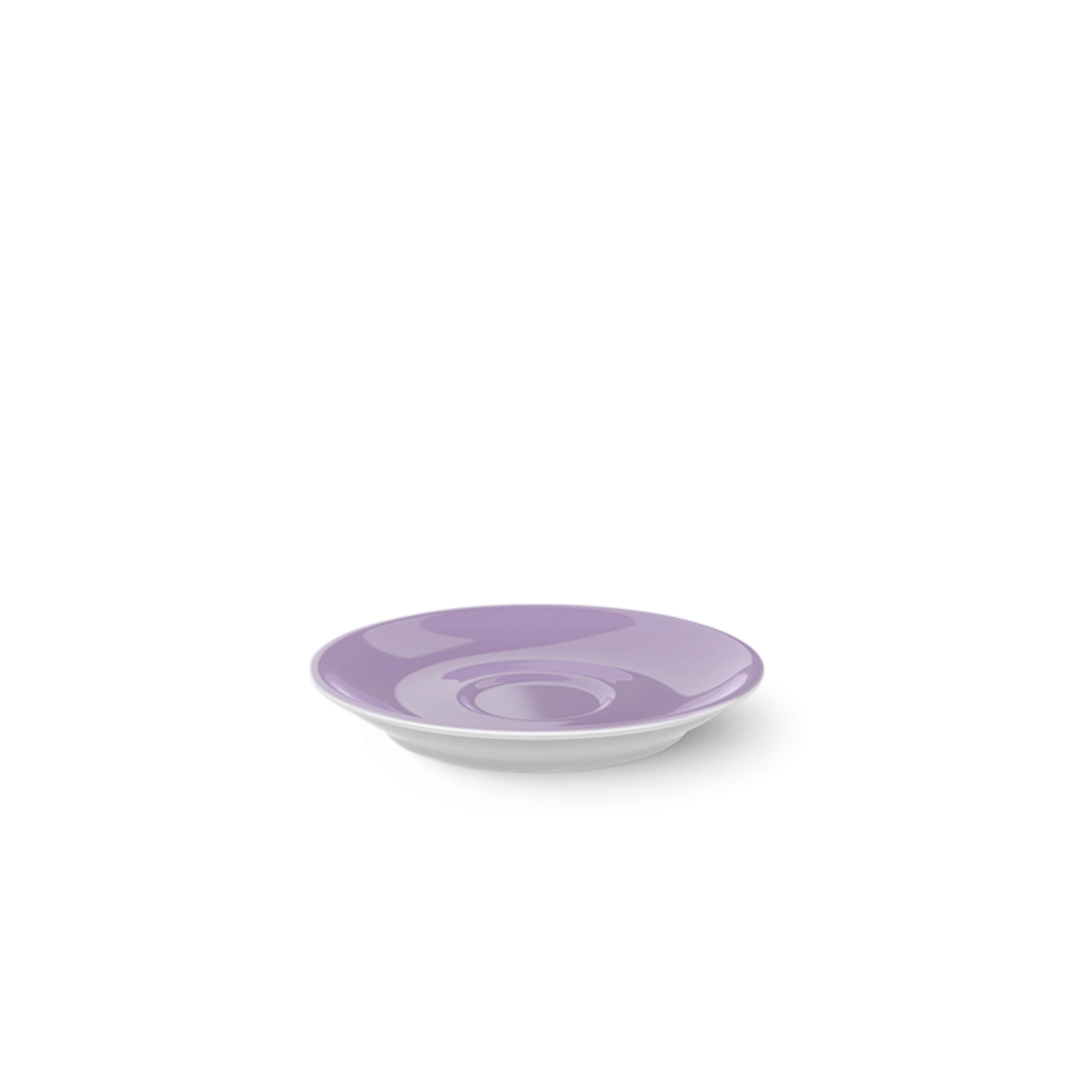 Solid Color Espresso Soucoupe classico lilas