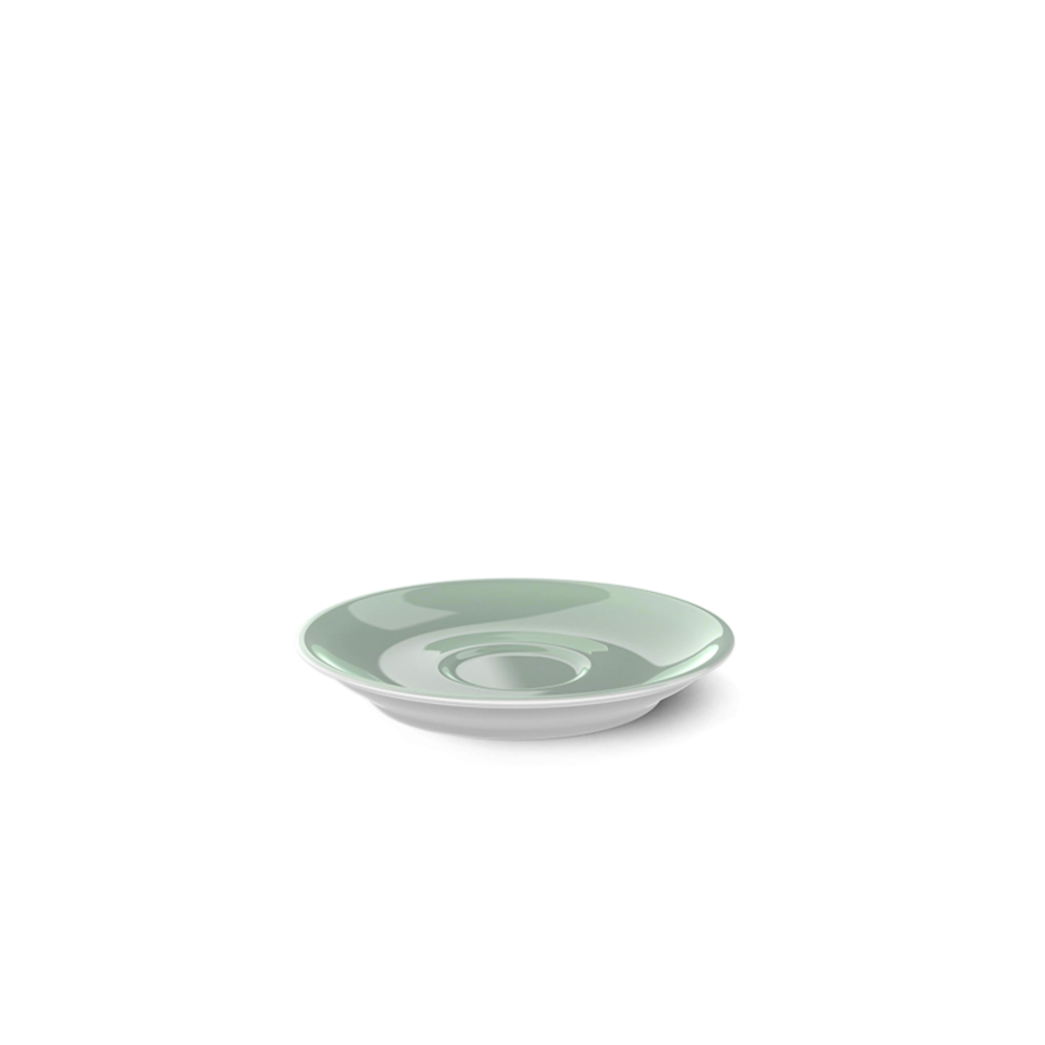 Solid Color Espresso Soucoupe classico sauge