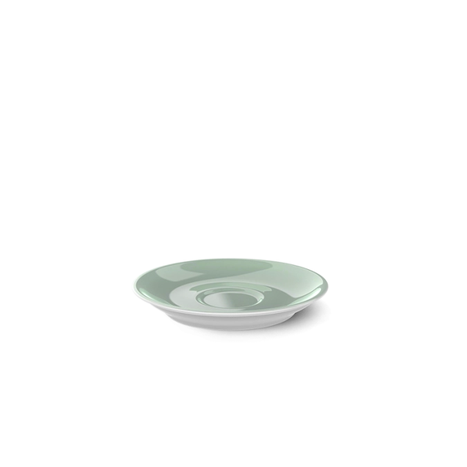 Solid Color Espresso Soucoupe classico sauge