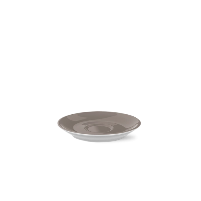 Solid Color Espresso soucoupe classico galet
