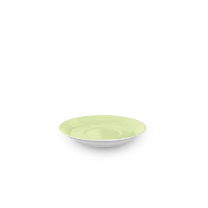Solid Color Espresso Soucoupe classico pistache