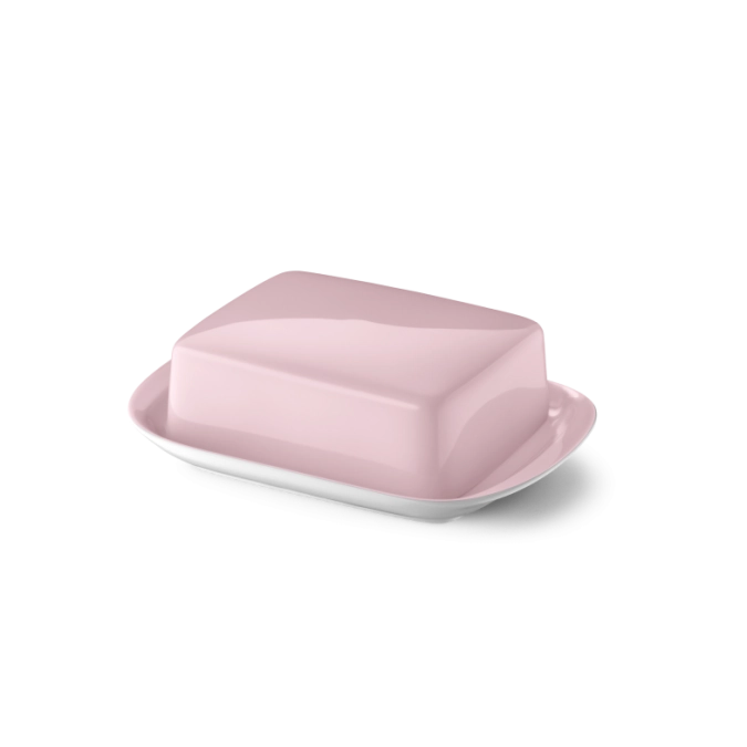 Solid Color Butterdose rose pâle