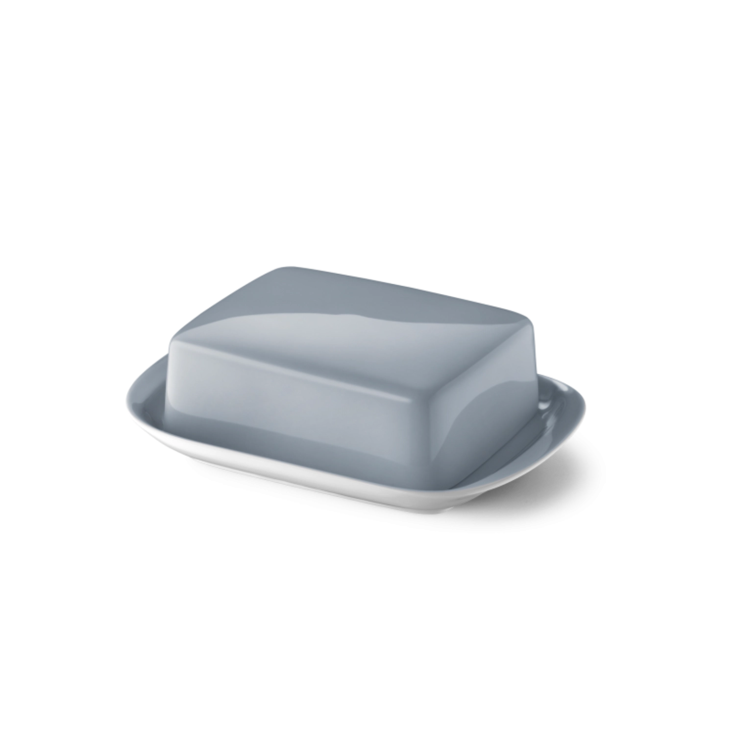 Solid Color Butterdose gris