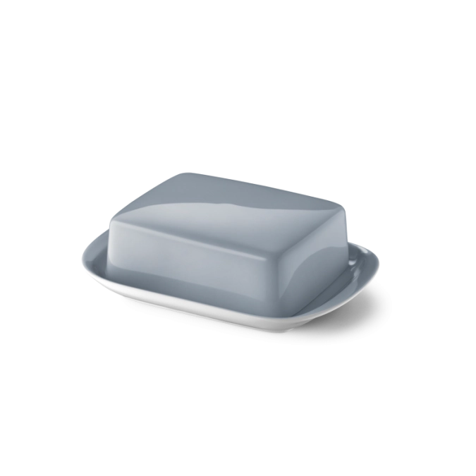 Solid Color Butterdose gris