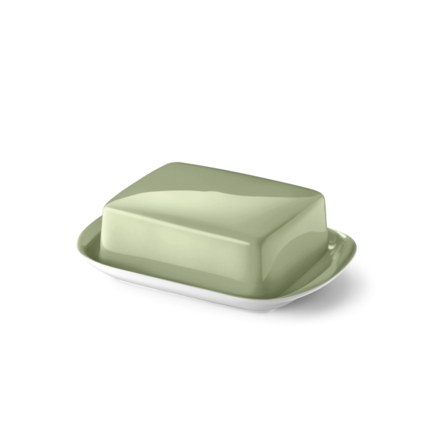 Solid Color Butterdose kaki