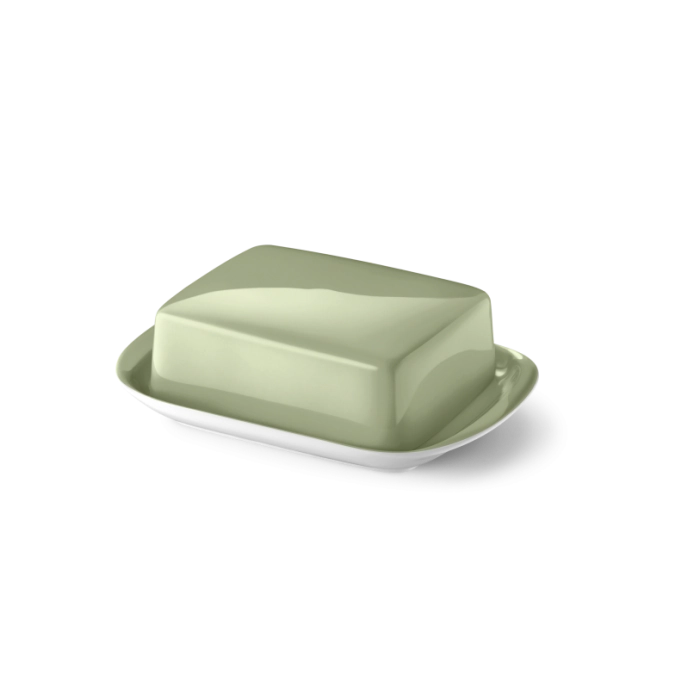 Solid Color Butterdose kaki