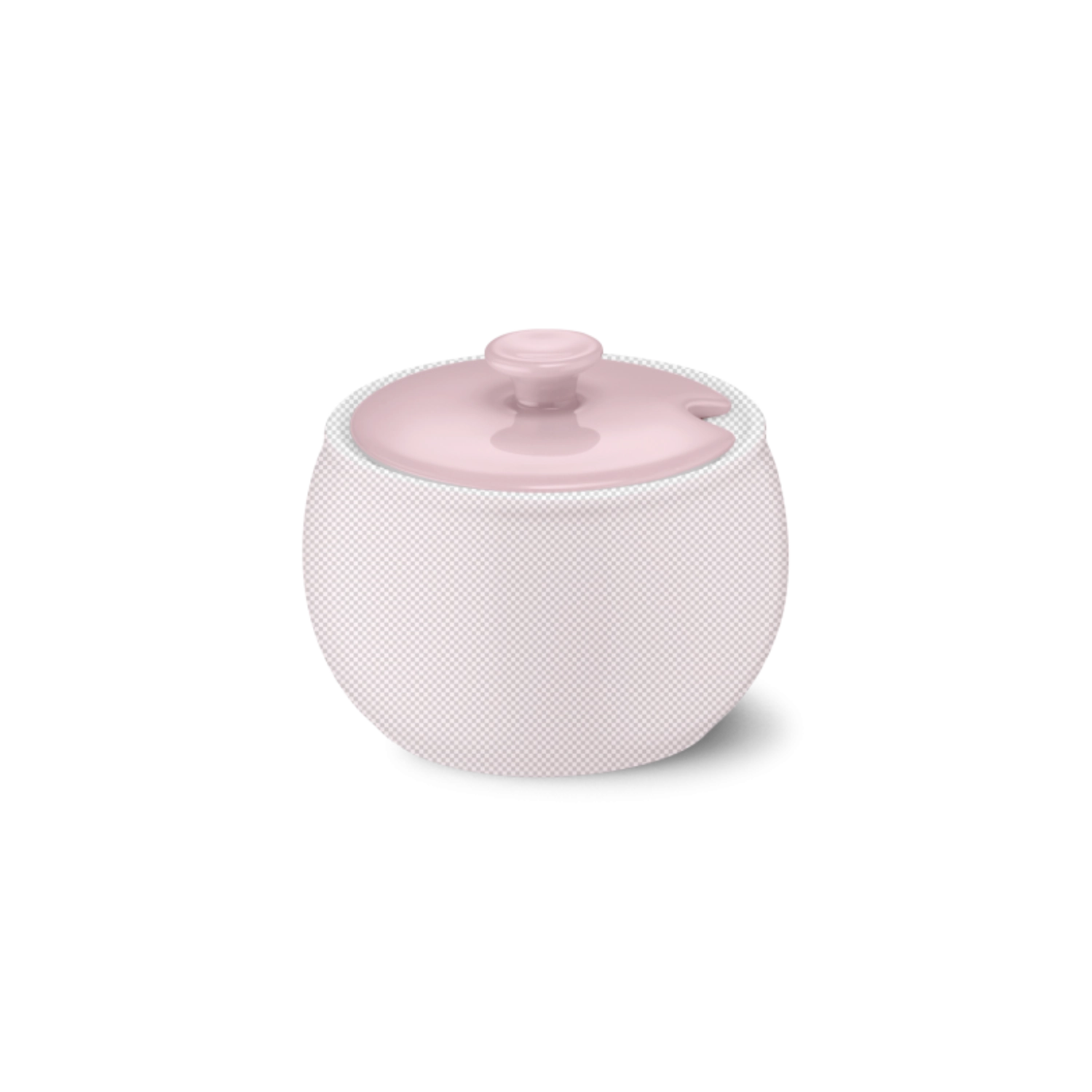 Solid Color Deckel Zuckerdose