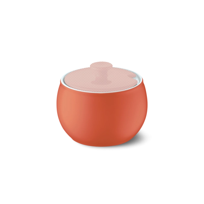 Solid Color Zuckerdose ohne deckel