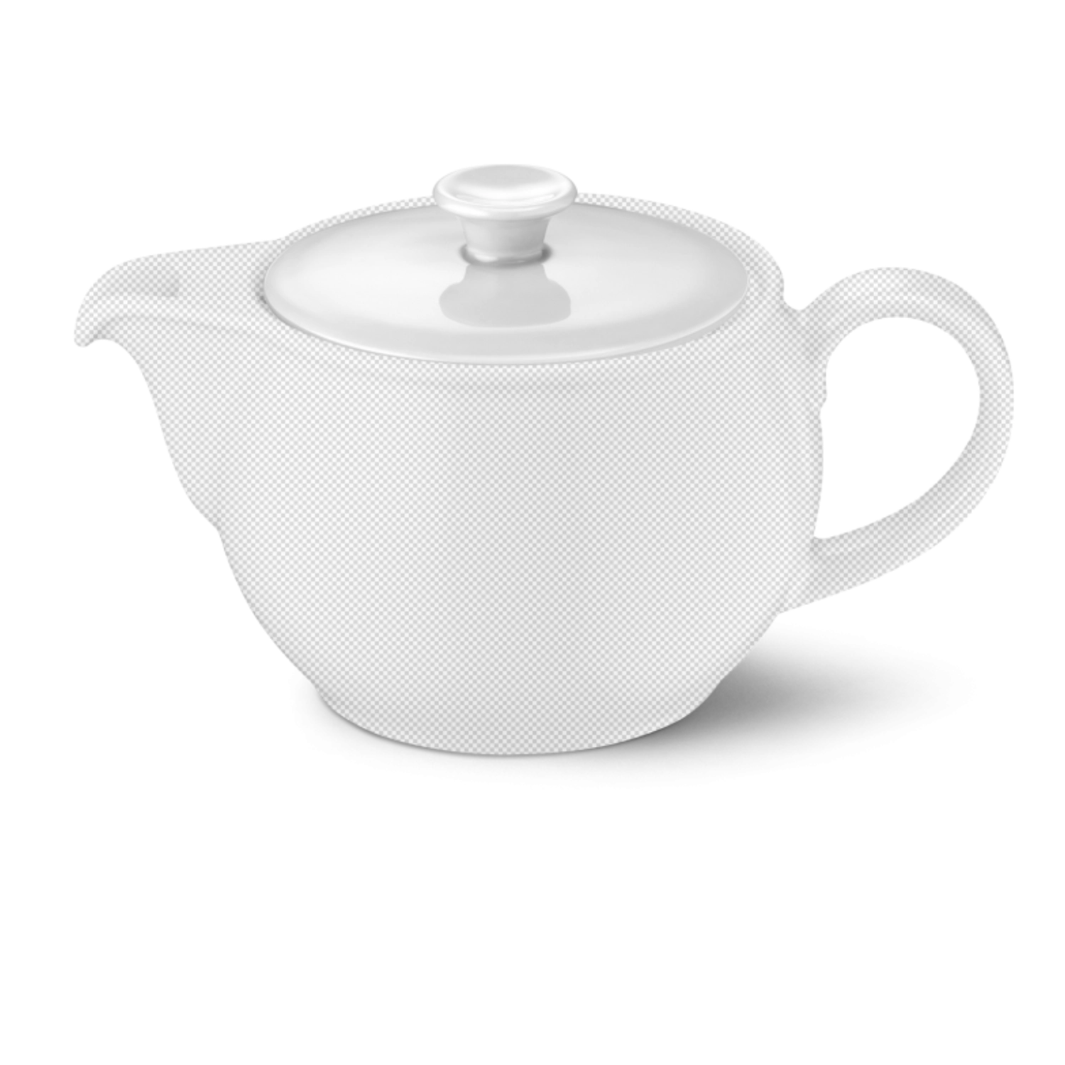 Solid Color couvercle théière 1.1 l blanc
