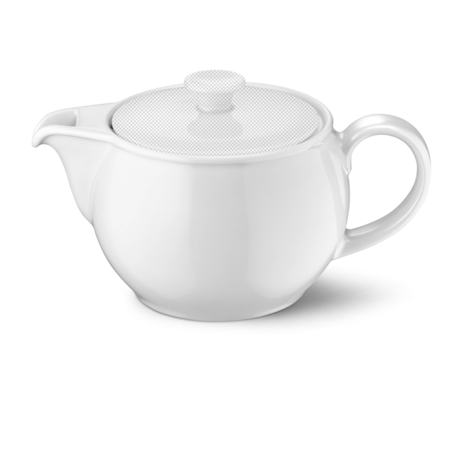 Solid Color théière sans couvercle 1.1 l blanc