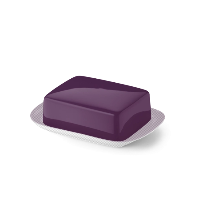 Solid Color beurrier supérieur prune