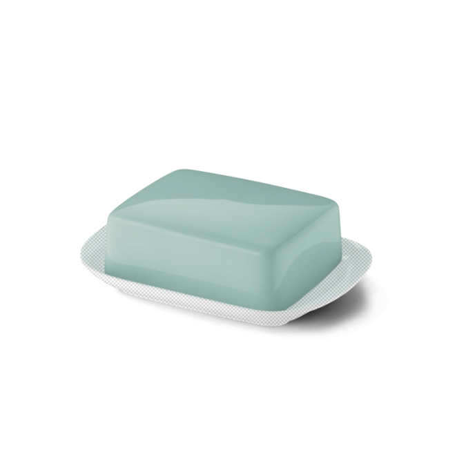 Solid Color beurrier supérieur turquoise