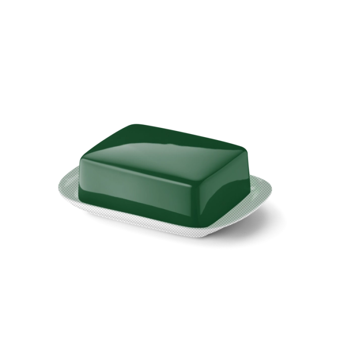 Solid Color beurrier supérieur vert sapin