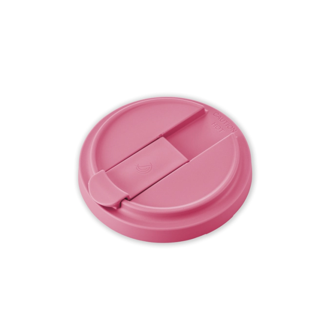 Solid Color couvercle coffee to go gobelet rose