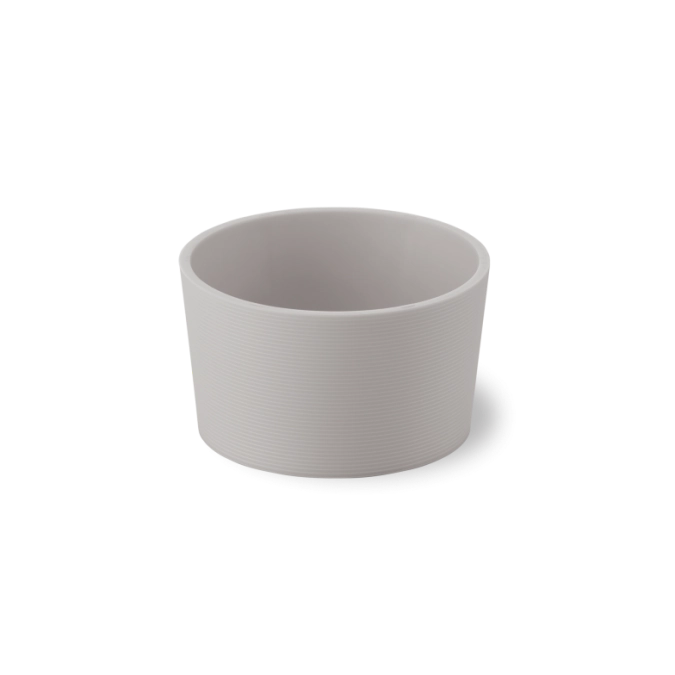 Solid Color Banderole coffee to go gobelet pearl