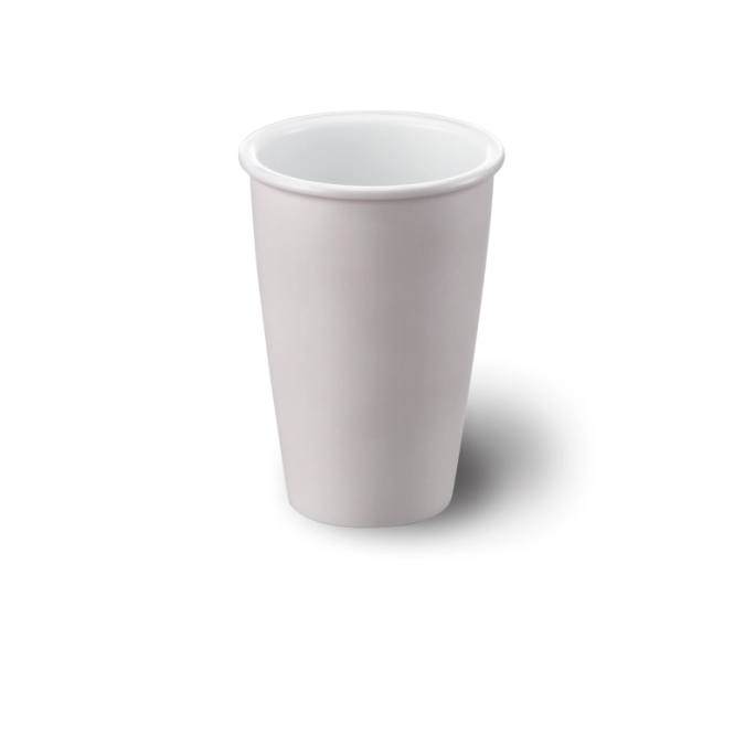 Solid Color Gobelet de rechange coffee to go 0.35 l pearl