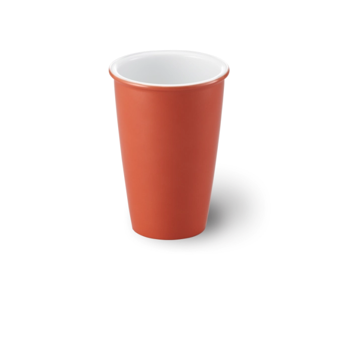 Solid Color Gobelet de rechange coffee to go 0.35 l corail